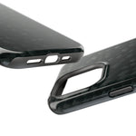 Dark Carbon Fiber Texture Magnetic Impact-Resistant iPhone Case | MagSafe compatible  Shamo's