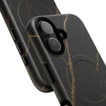 Black & Gold Marble iPhone Case with MagSafe  Shamo's
