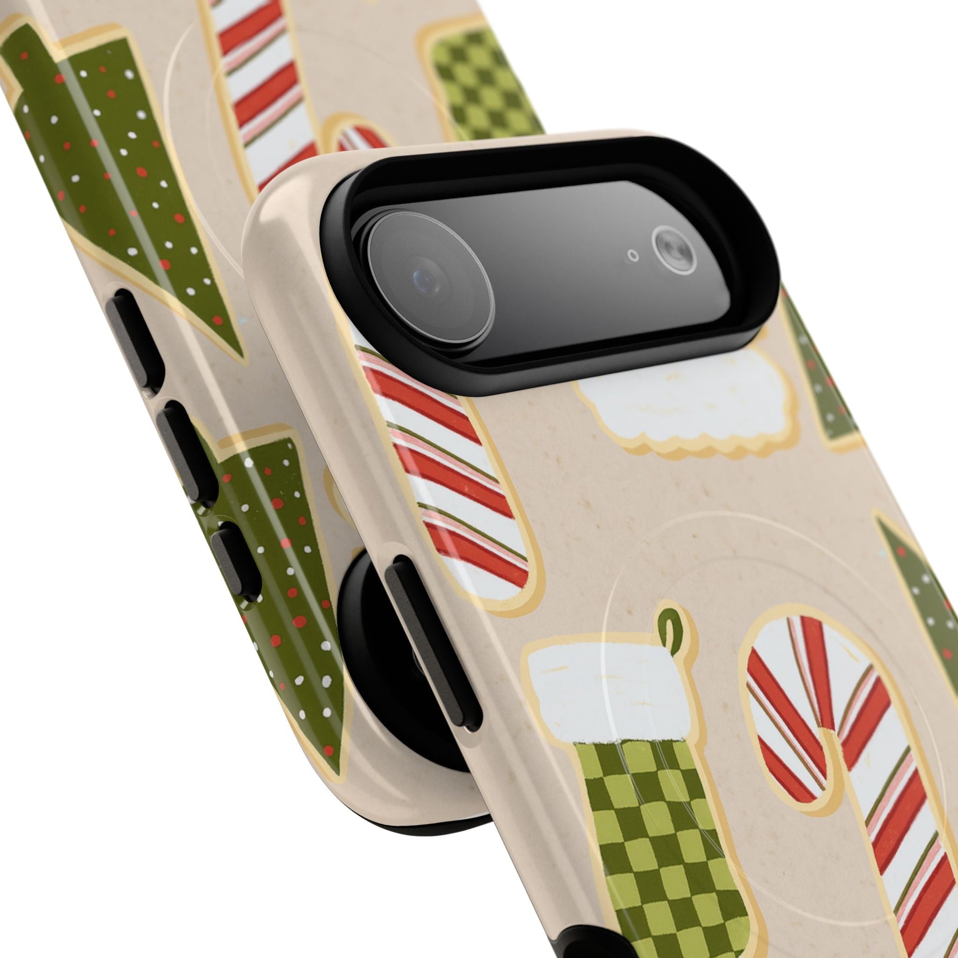 Festive Candy Cane Holiday iPhone Case | MagSafe  Shamo's