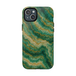 Green Marble iPhone Case with MagSafe - Shamo's