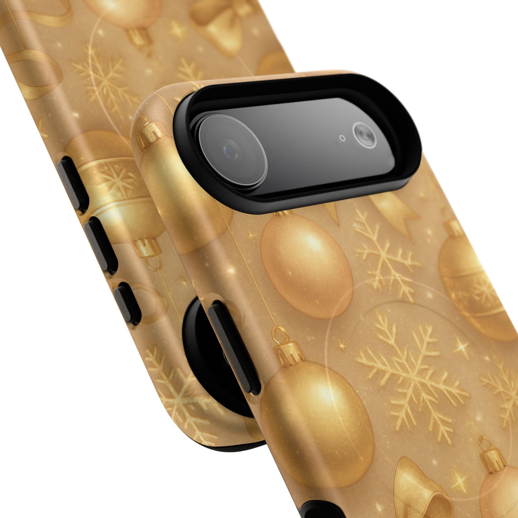 Holiday Gold Ornament iPhone Case | Compatible with MagSafe  Shamo's