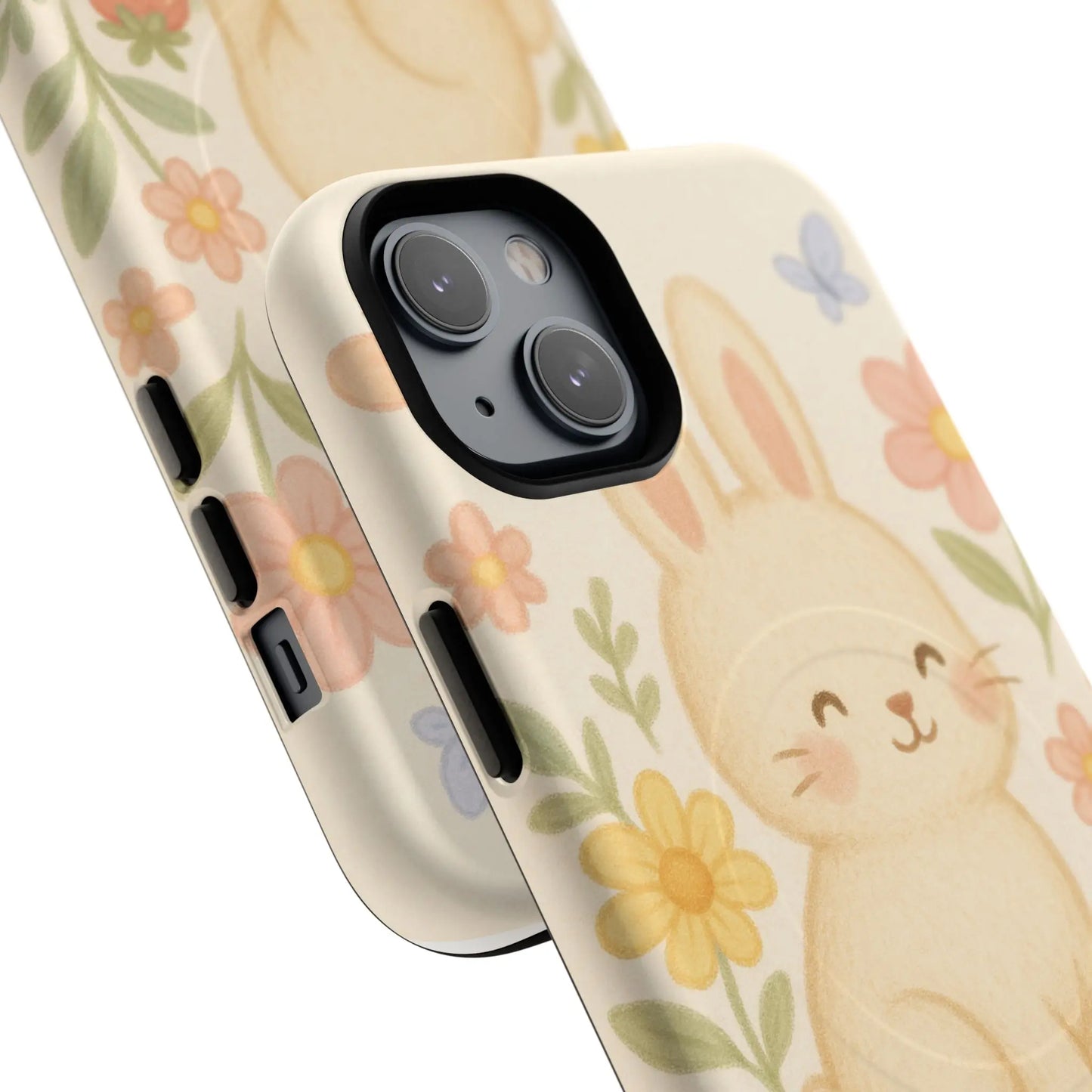 Fluffy Bunny Garden iPhone Case with MagSafe  Shamo's