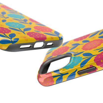 Vibrant Floral MagSafe Phone Case