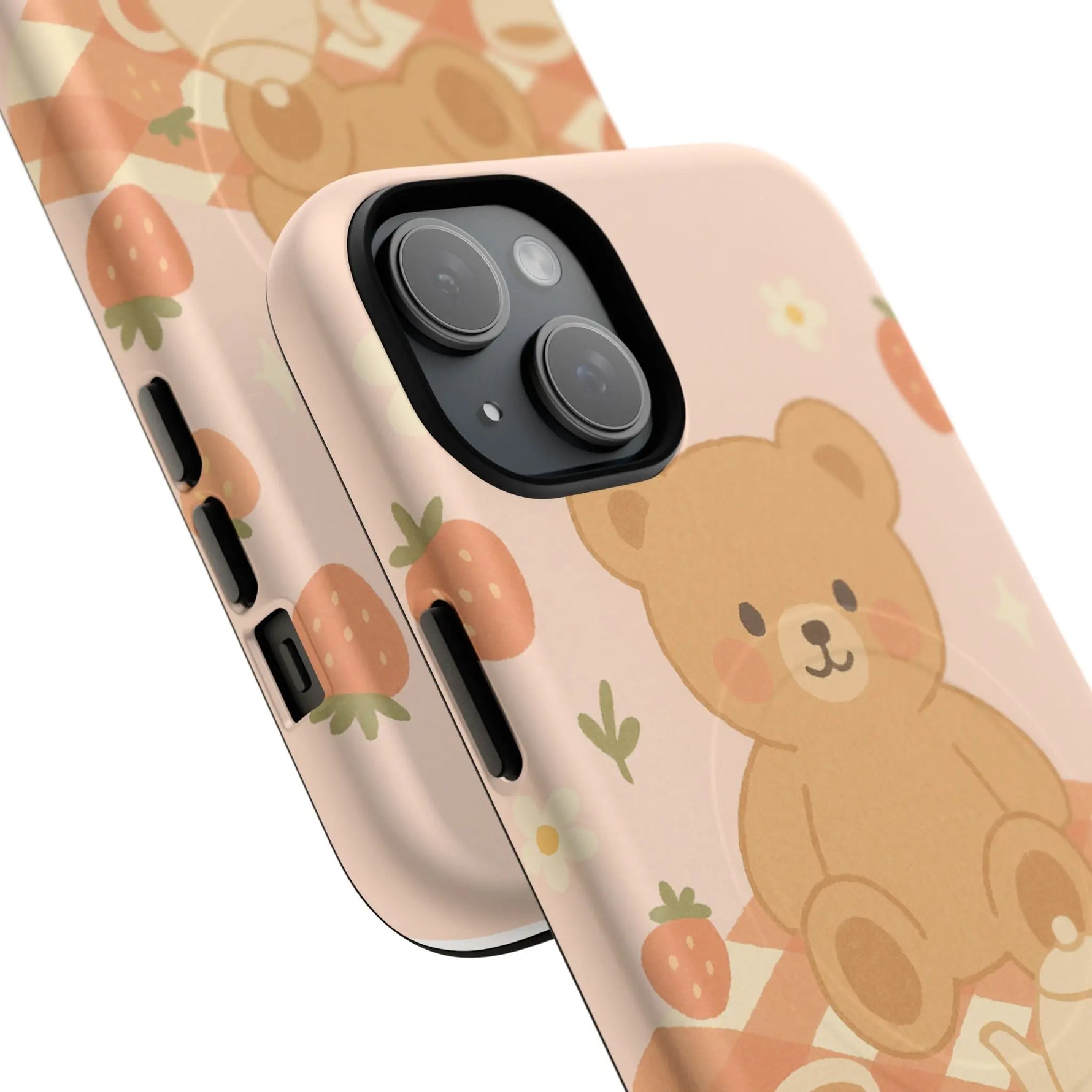 Blossom Bear Picnic iPhone Case with MagSafe - Shamo's
