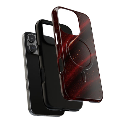 Red Nebula iPhone Case with MagSafe
