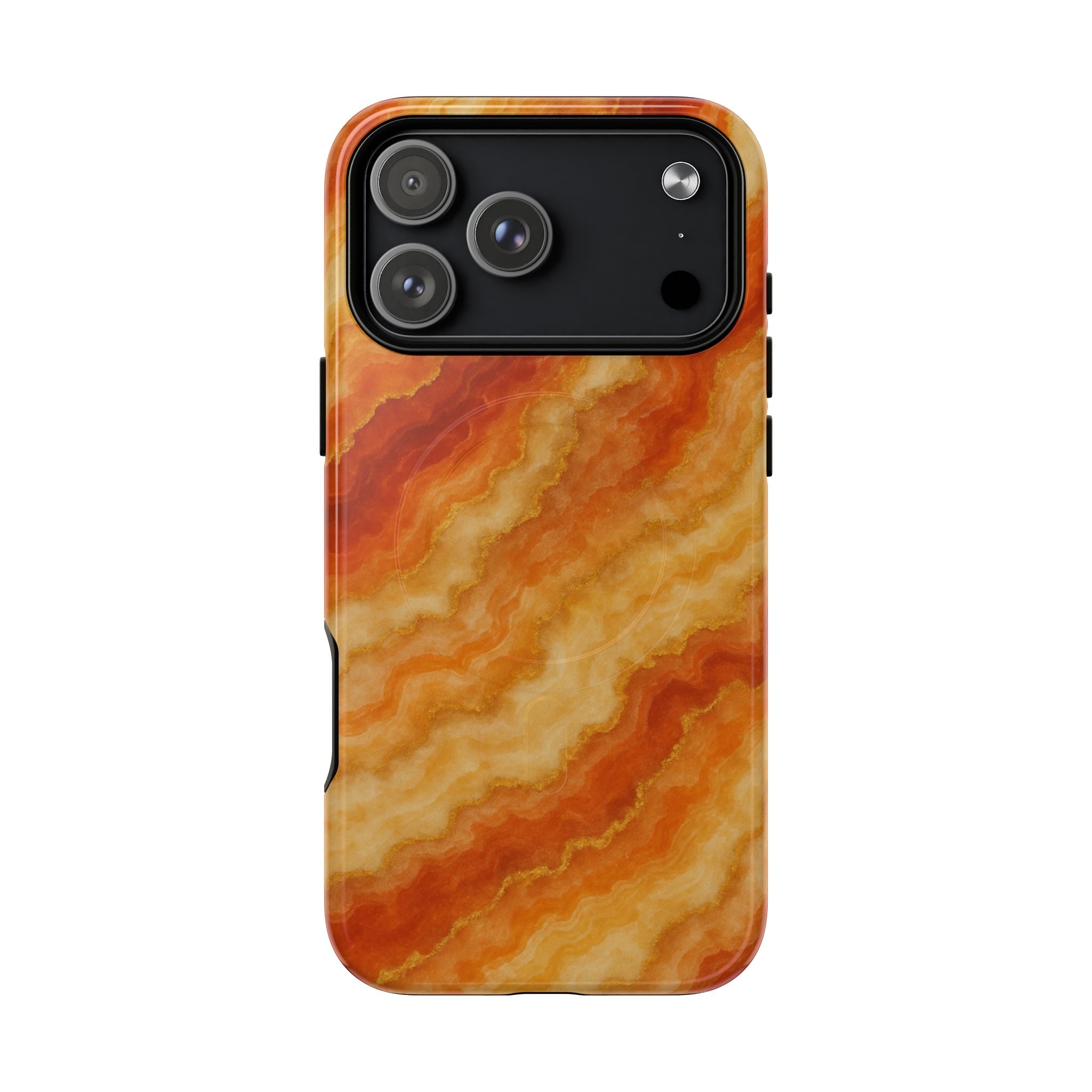 Amber Agate Marble iPhone Case with MagSafe - Shamo's