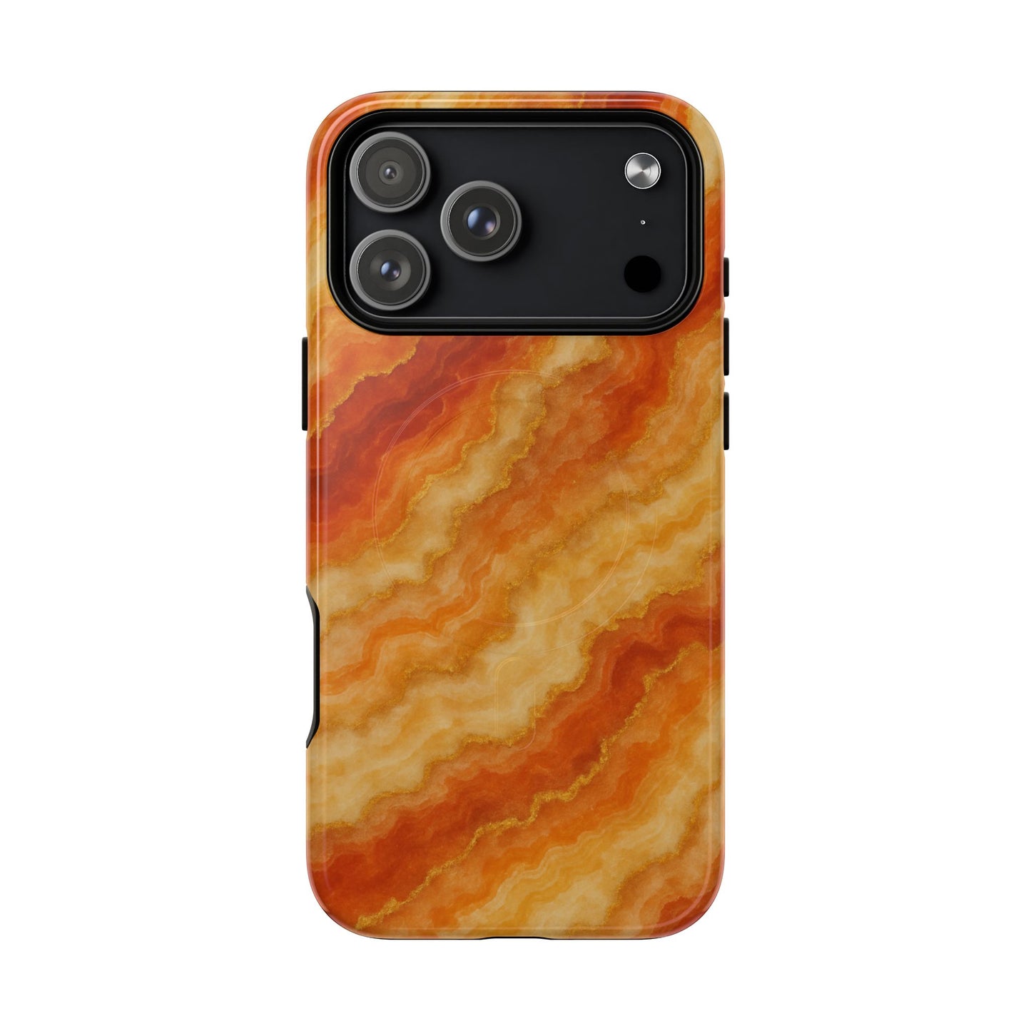Amber Agate Marble iPhone Case with MagSafe - Shamo's
