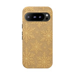 Golden Snowflake Holiday iPhone Case  Shamo's Google Pixel 9 Pro / Matte