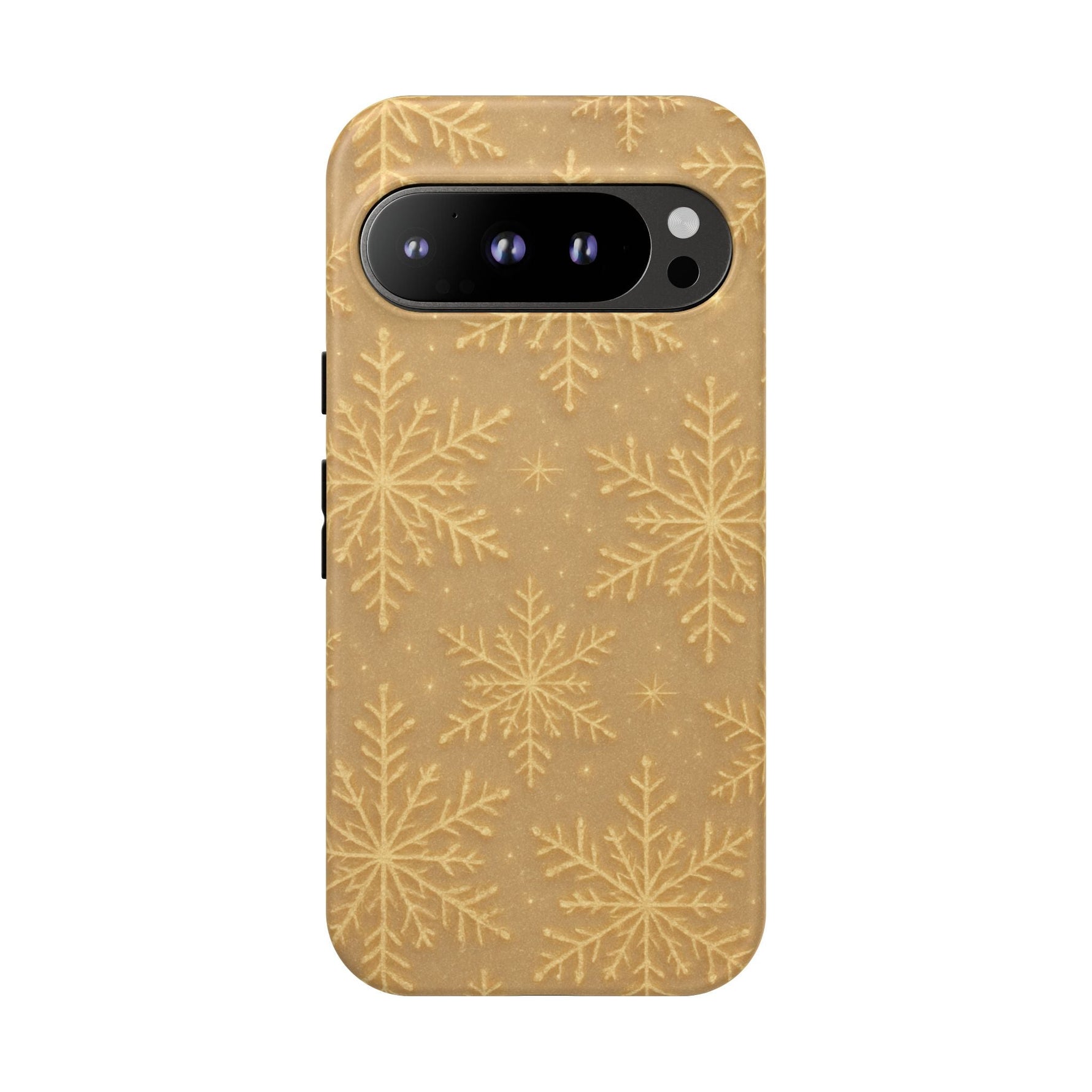 Golden Snowflake Holiday iPhone Case  Shamo's Google Pixel 9 Pro / Matte
