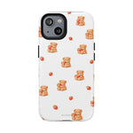Strawberry Teddy iPhone Case with MagSafe