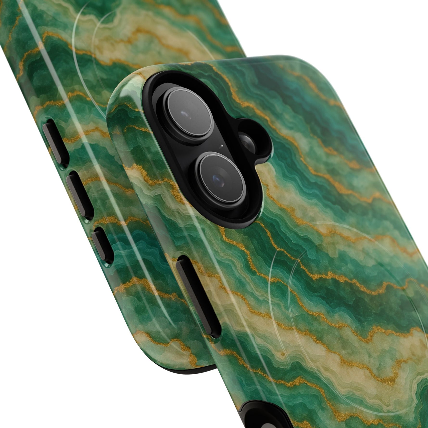 Green Marble iPhone Case with MagSafe  Shamo's