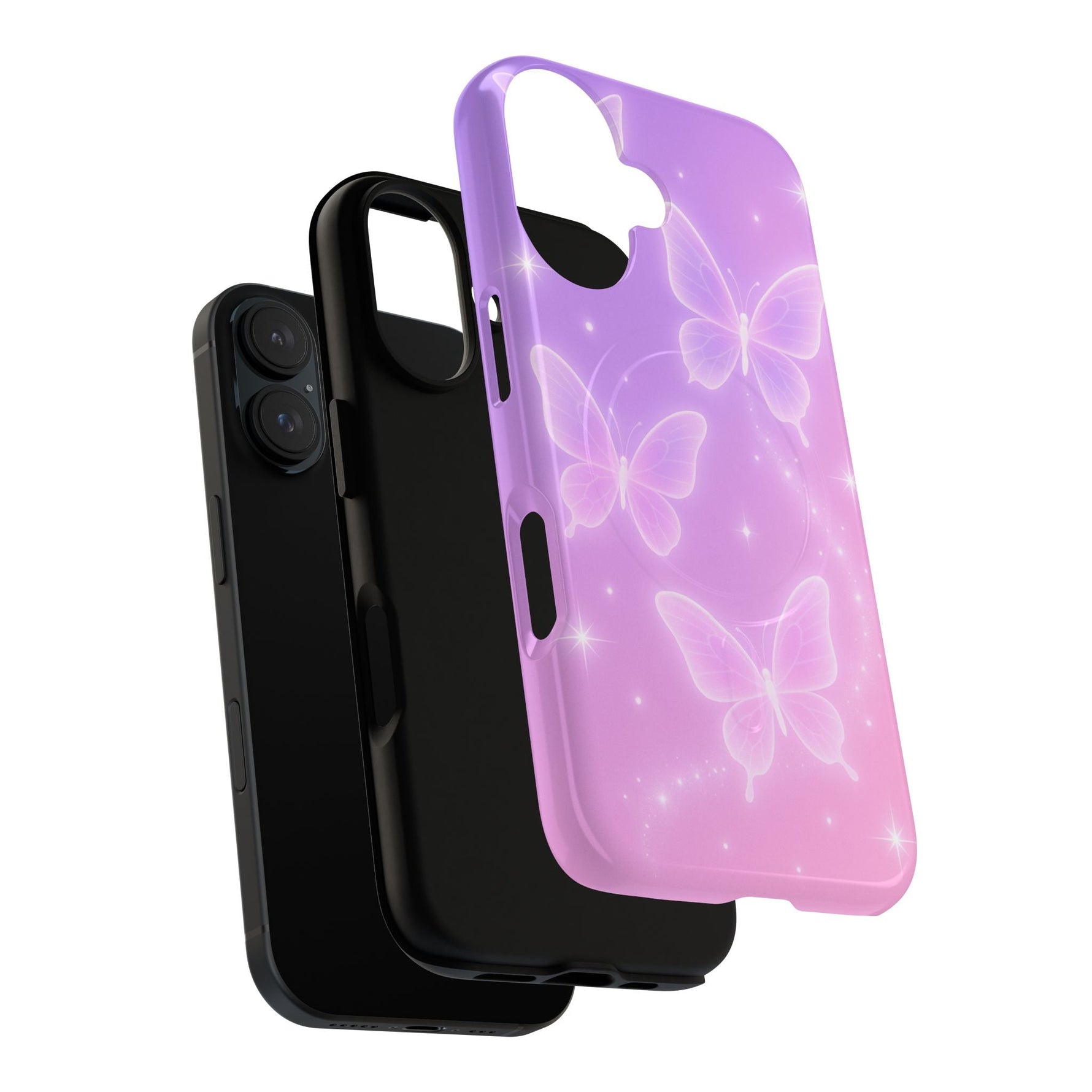 Radiant Butterflies iPhone Case with MagSafe  Shamo's