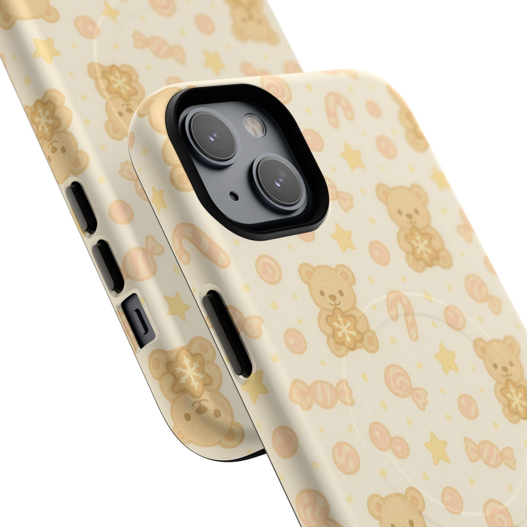 Cute Beige Teddy Bear iPhone Case with MagSafe  Shamo's