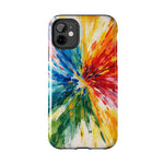 Vibrant Abstract Paint Explosion Impact Phone Case  Shamo's