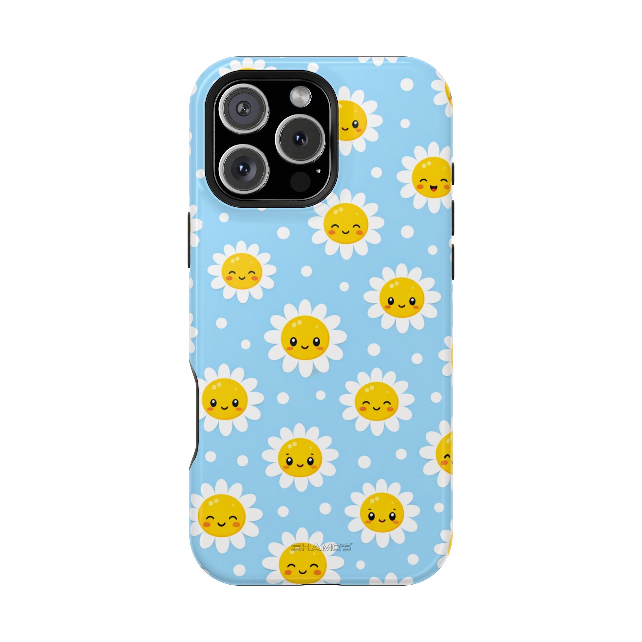 Sunny Daisy MagSafe Compatible Magnetic Phone Case — Impact-Resistant Cover - iPhone 16 Pro Max / Glossy - Shamo's