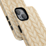 Cozy Knitted Texture Tough iPhone Case | MagSafe - Shamo's