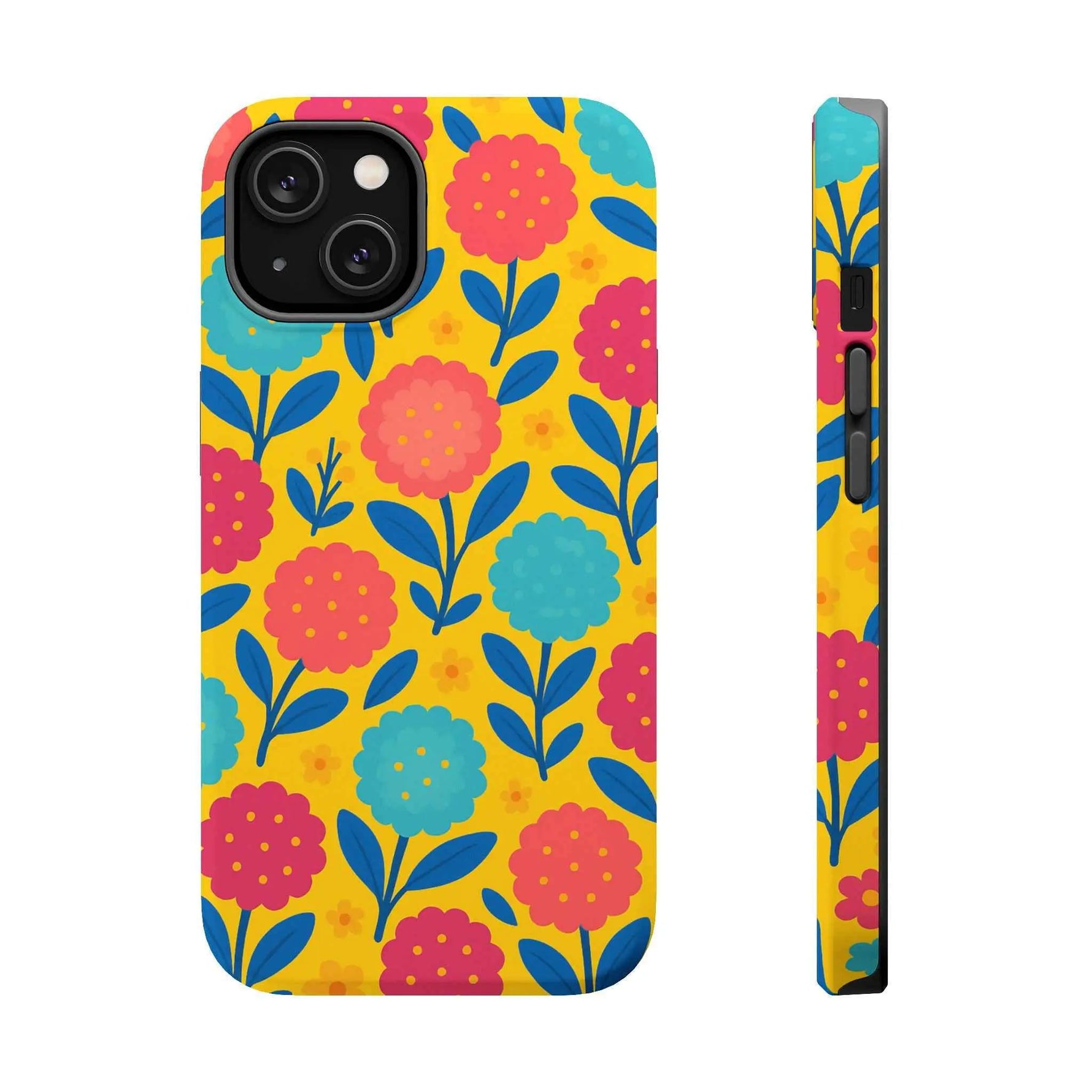 Vibrant Floral MagSafe Phone Case