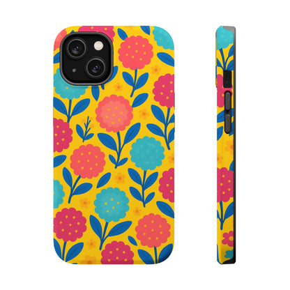 Vibrant Floral MagSafe Phone Case