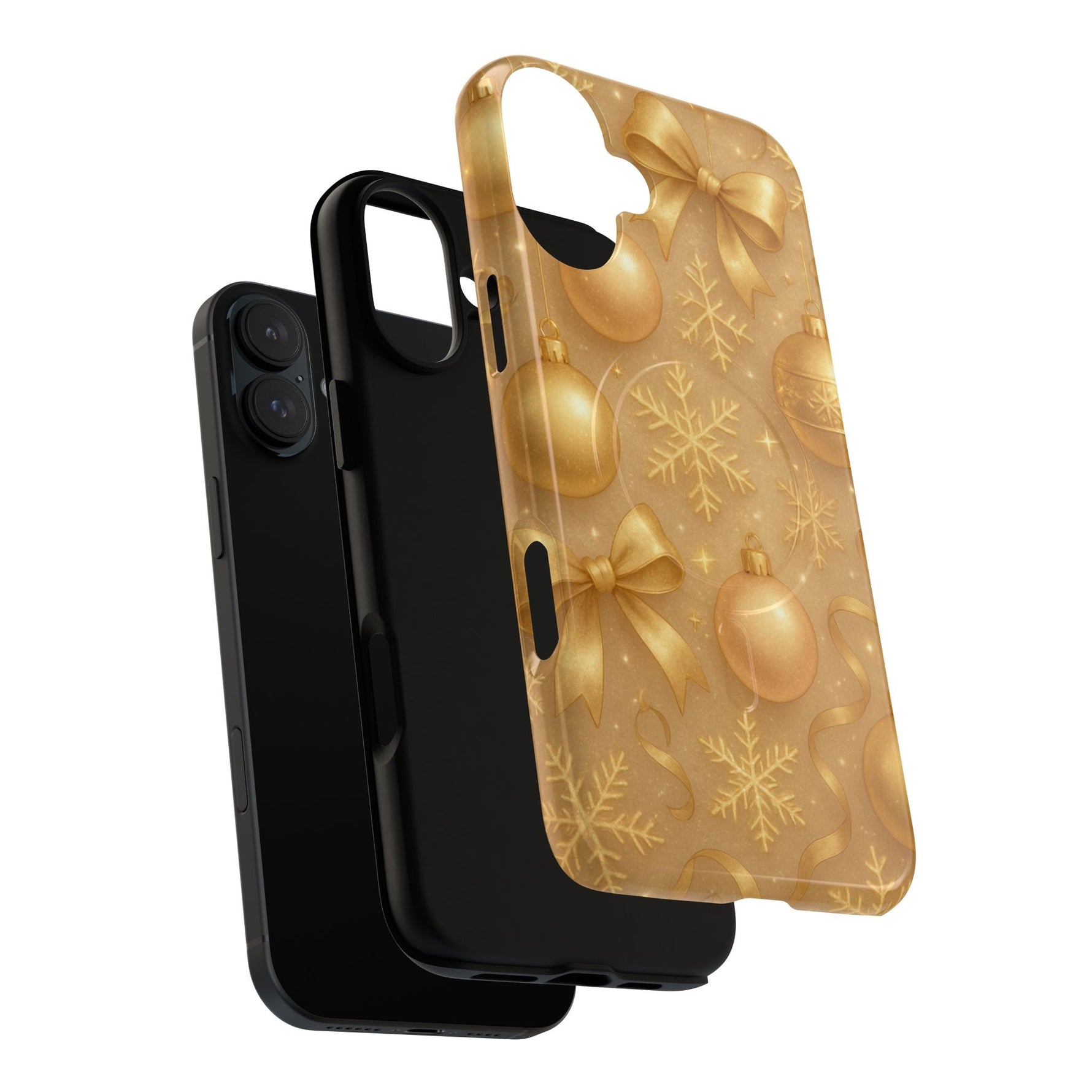 Holiday Gold Ornament iPhone Case | Compatible with MagSafe  Shamo's
