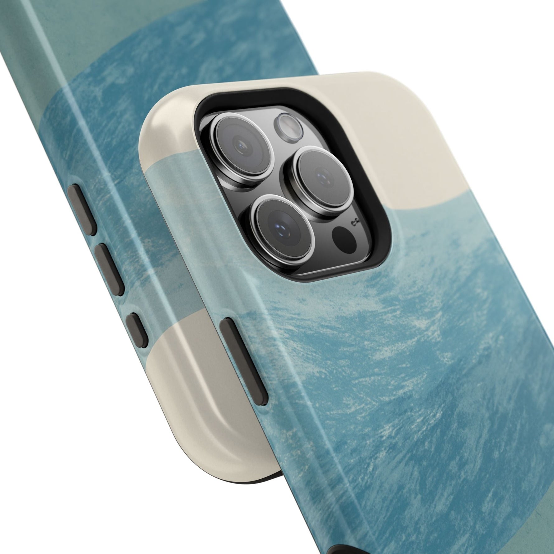 “Calm Over Chaos” Abstract Ocean Wave iPhone Case | MagSafe Compatible  Shamo's