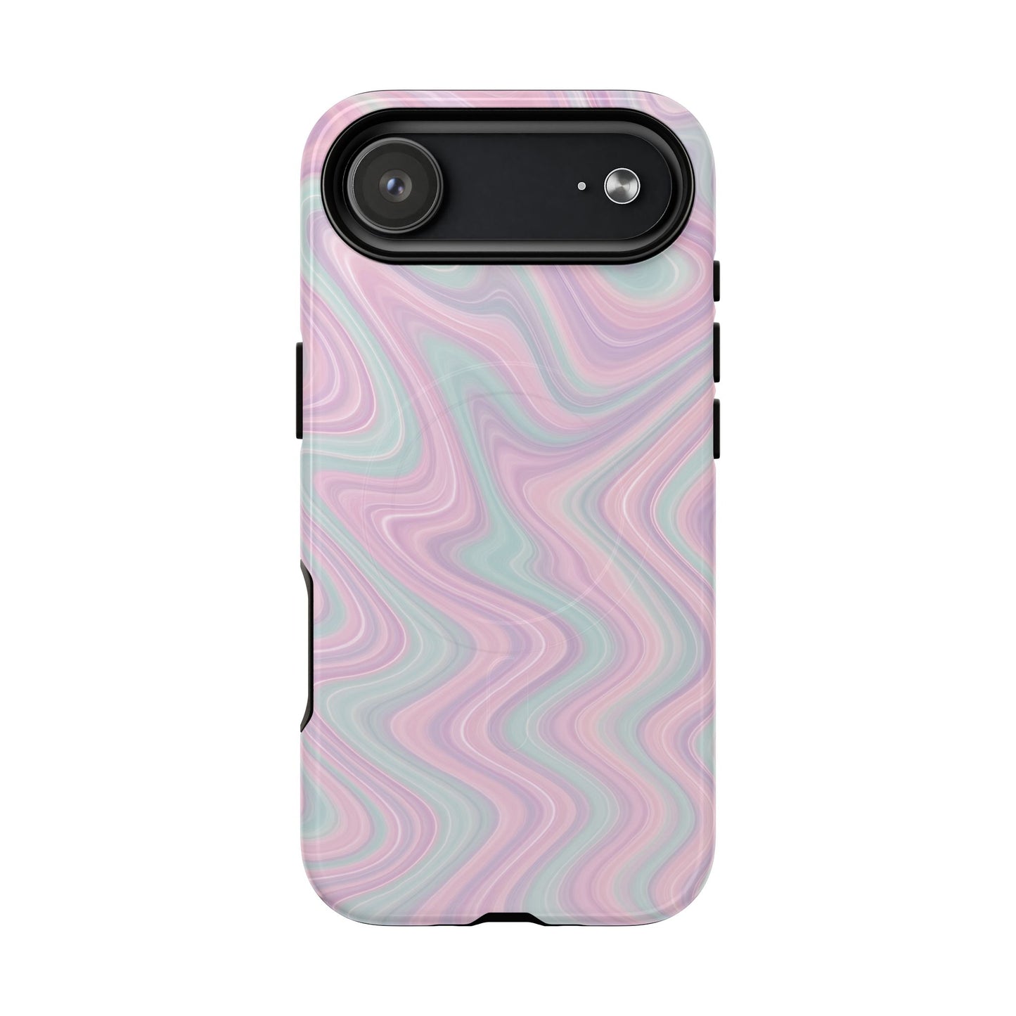 Colorful Marble Pastel Swirl iPhone Case | MagSafe