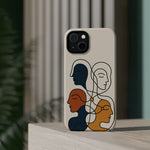 "Connected Lines" Minimalist iPhone Case — MagSafe, Magnetic Impact-Resistant  Shamo's