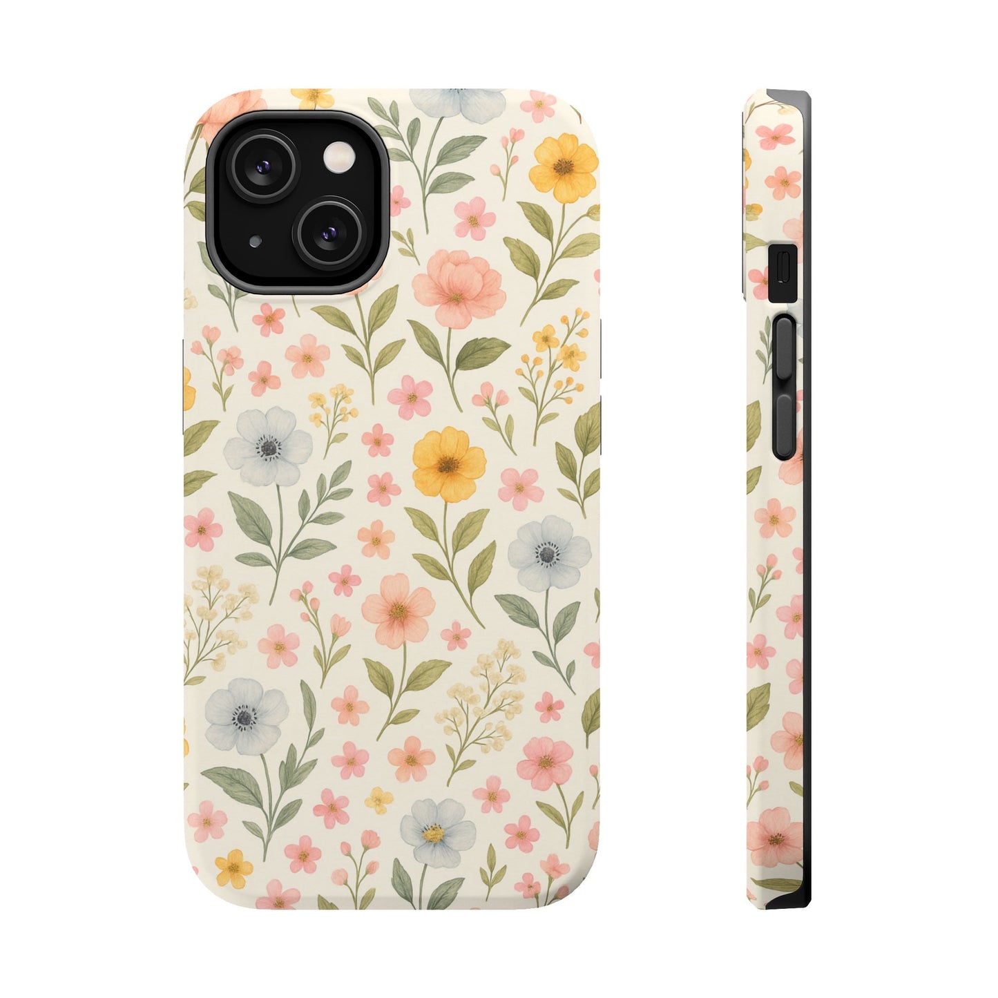 Floral Garden Impact iPhone Case with MagSafe compatibility  Shamo's iPhone 14 / Matte