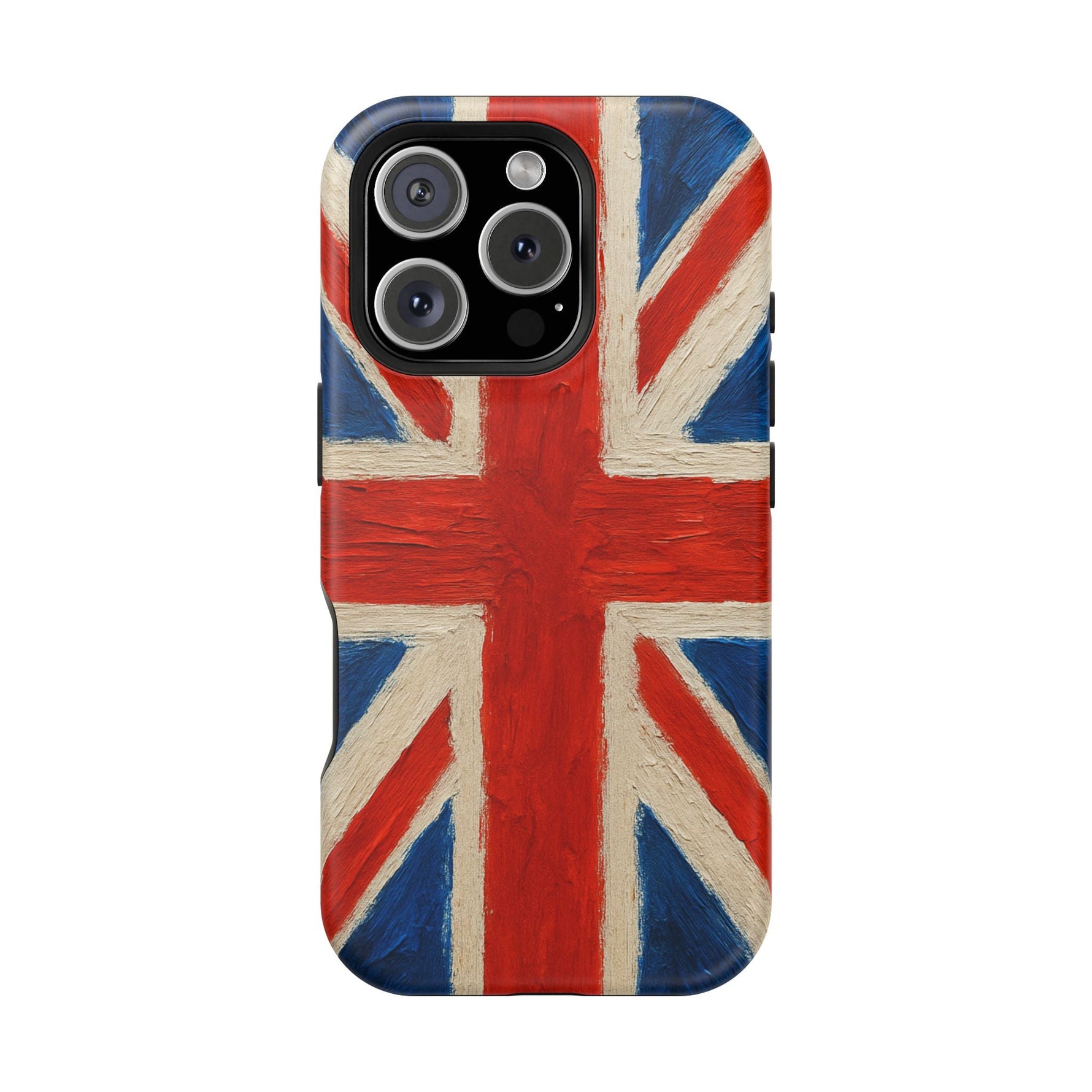 MagSafe Tough iPhone Case — UK Flag Magnetic Impact-Resistant Design  Shamo's iPhone 16 Pro / Matte