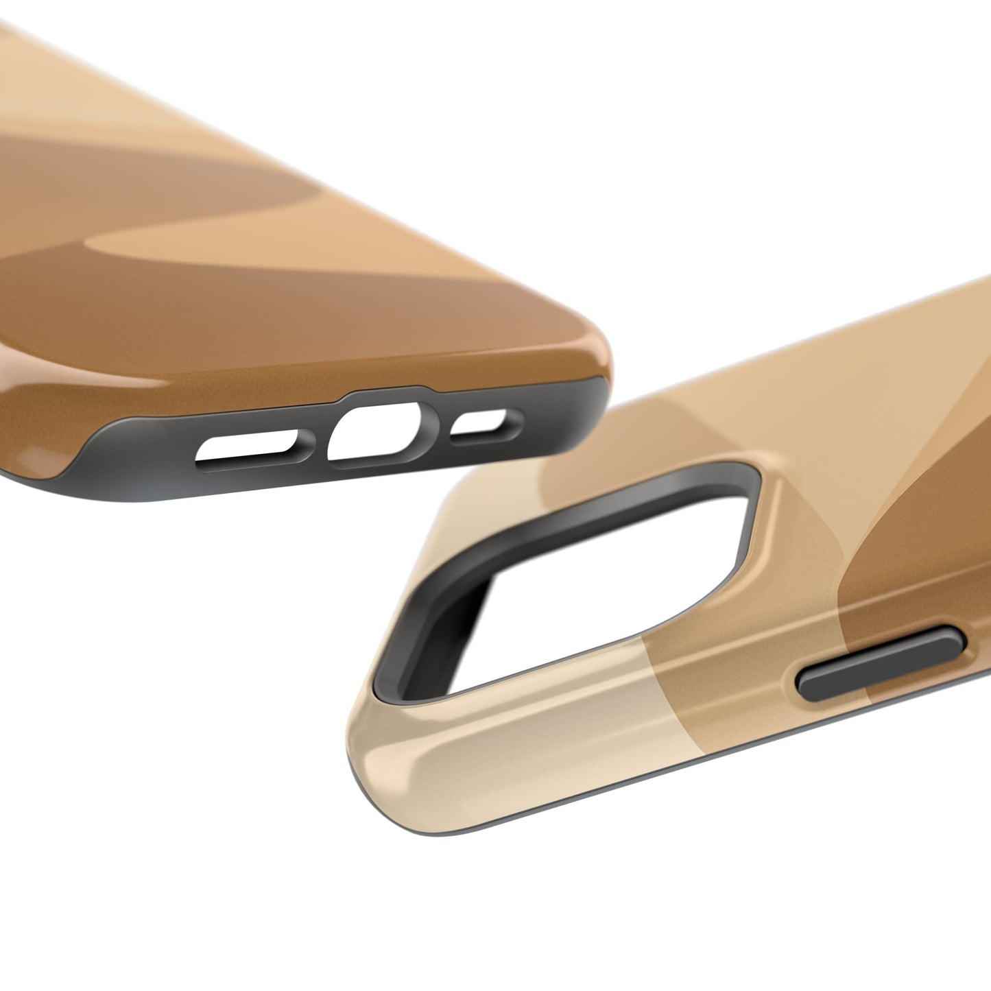 Neutral Desert Wave Design iPhone Case | MagSafe  Shamo's