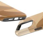 Neutral Desert Wave Design iPhone Case | MagSafe  Shamo's