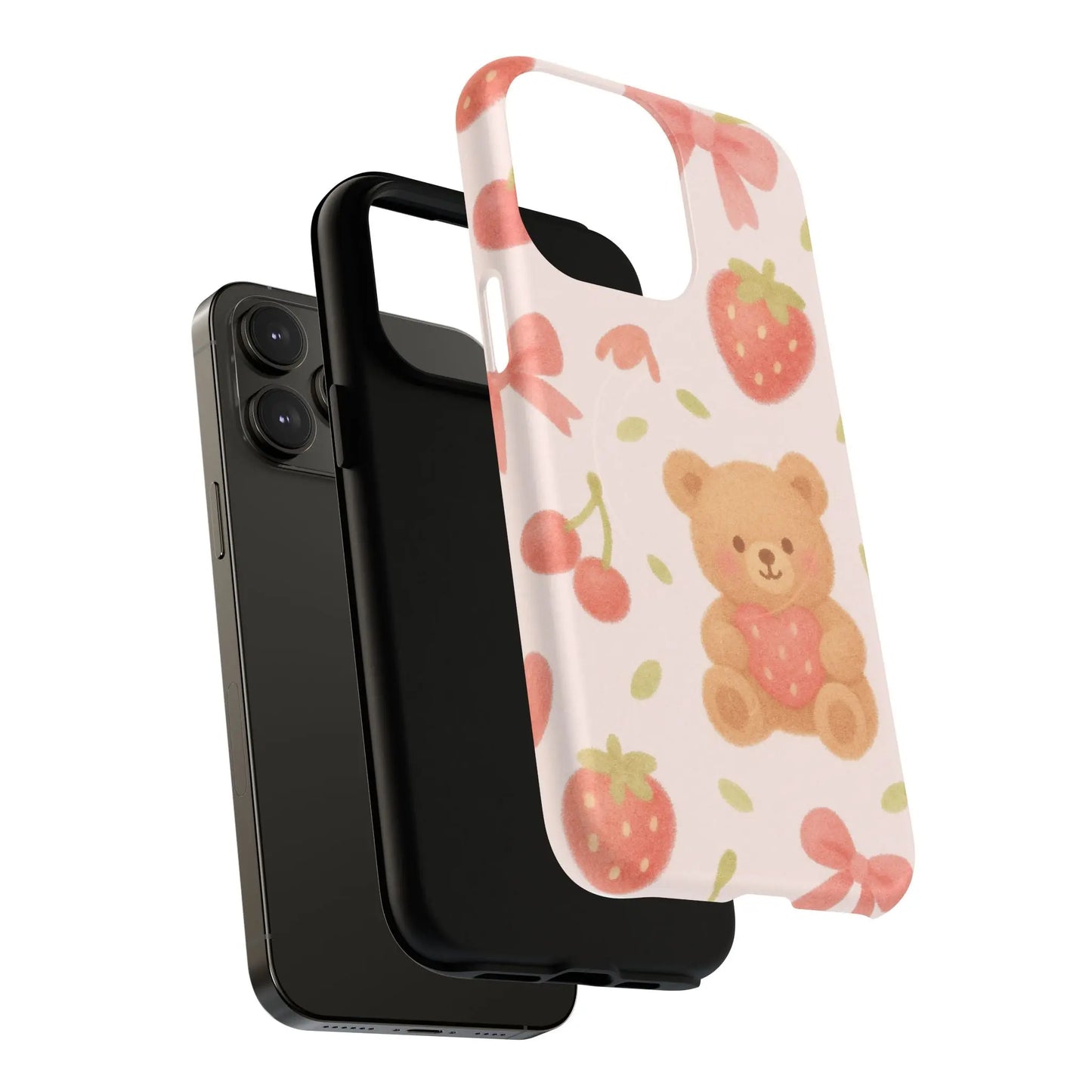 Teddy Berry Basket Friends iPhone Case with MagSafe  Shamo's