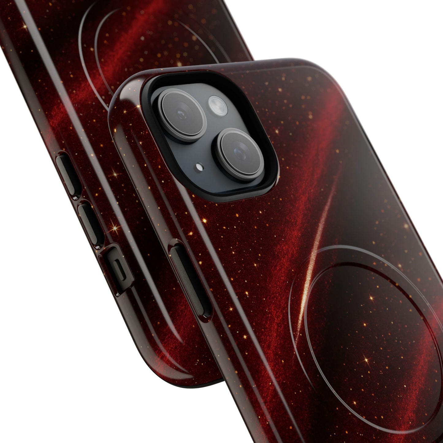 Red Nebula iPhone Case with MagSafe - Shamo's