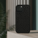Black Circuit Board Design iPhone Case | MagSafe  Shamo's