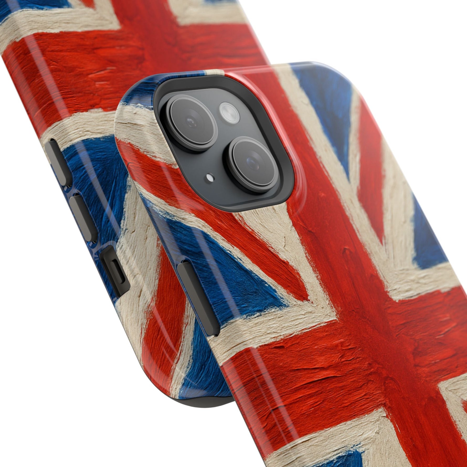 MagSafe Tough iPhone Case — UK Flag Magnetic Impact-Resistant Design  Shamo's