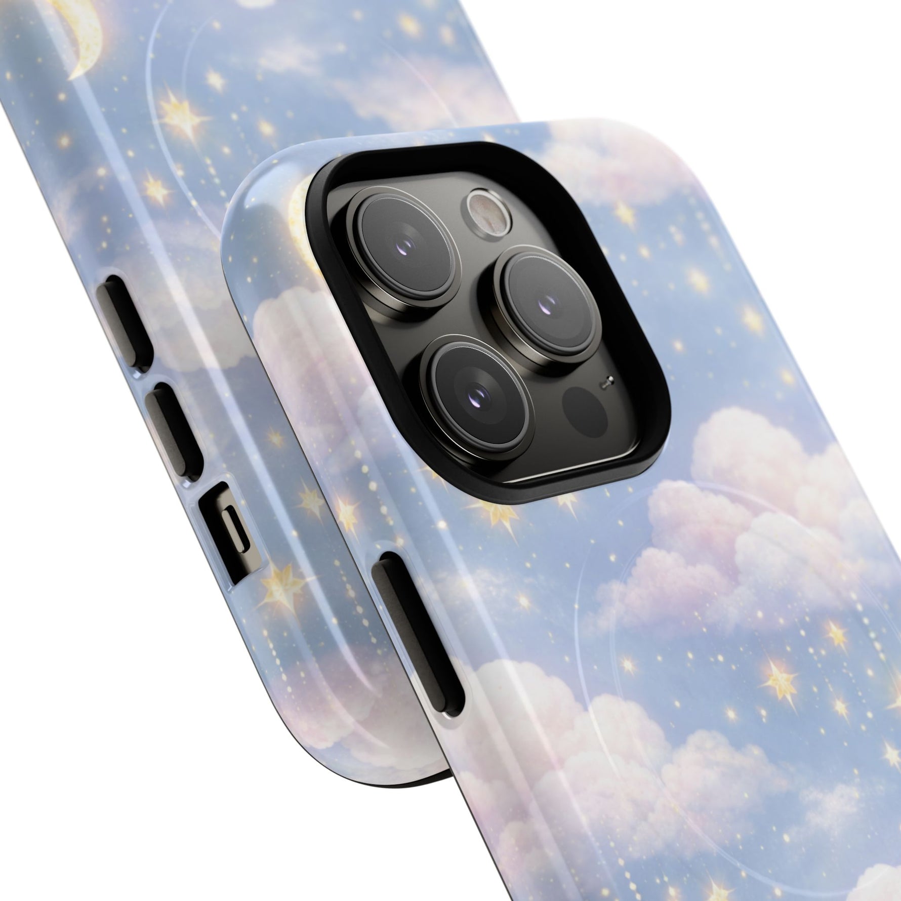 Starlit Clouds i Phone Case with MagSafe - iPhone 17 / Glossy - Shamo's