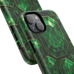 Luxury Series Emerald Gem iPhone Case with MagSafe - Shamo's