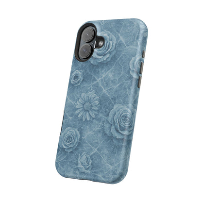Frozen Flower Impact-Resistant iPhone Case — MagSafe Compatible  Shamo's
