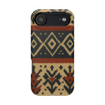 Nordic Knit Pattern MagSafe Impact-Resistant iPhone Case  Shamo's iPhone 17 Air / Matte