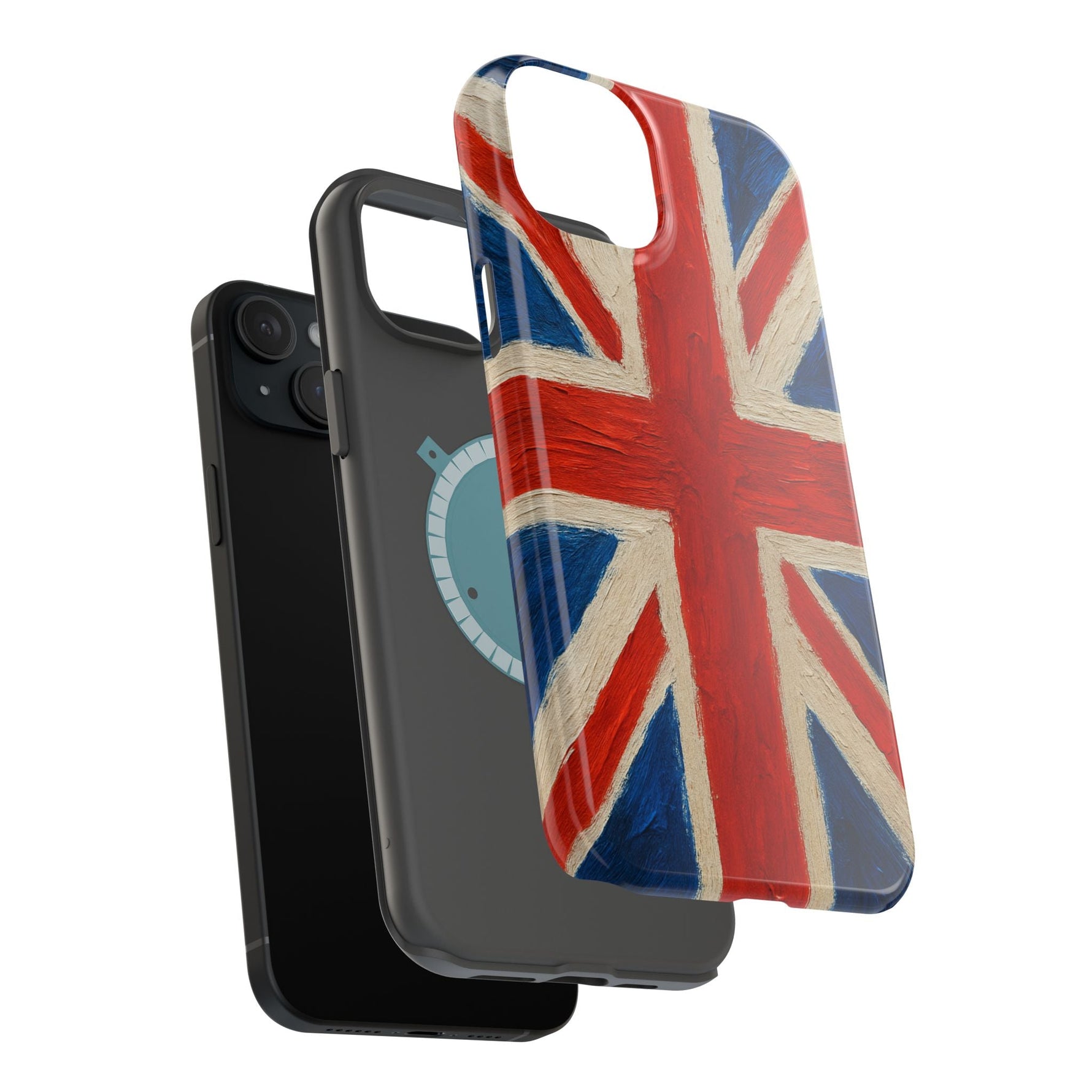 MagSafe Tough iPhone Case — UK Flag Magnetic Impact-Resistant Design  Shamo's