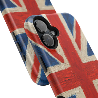 MagSafe Tough iPhone Case — UK Flag Magnetic Impact-Resistant Design  Shamo's