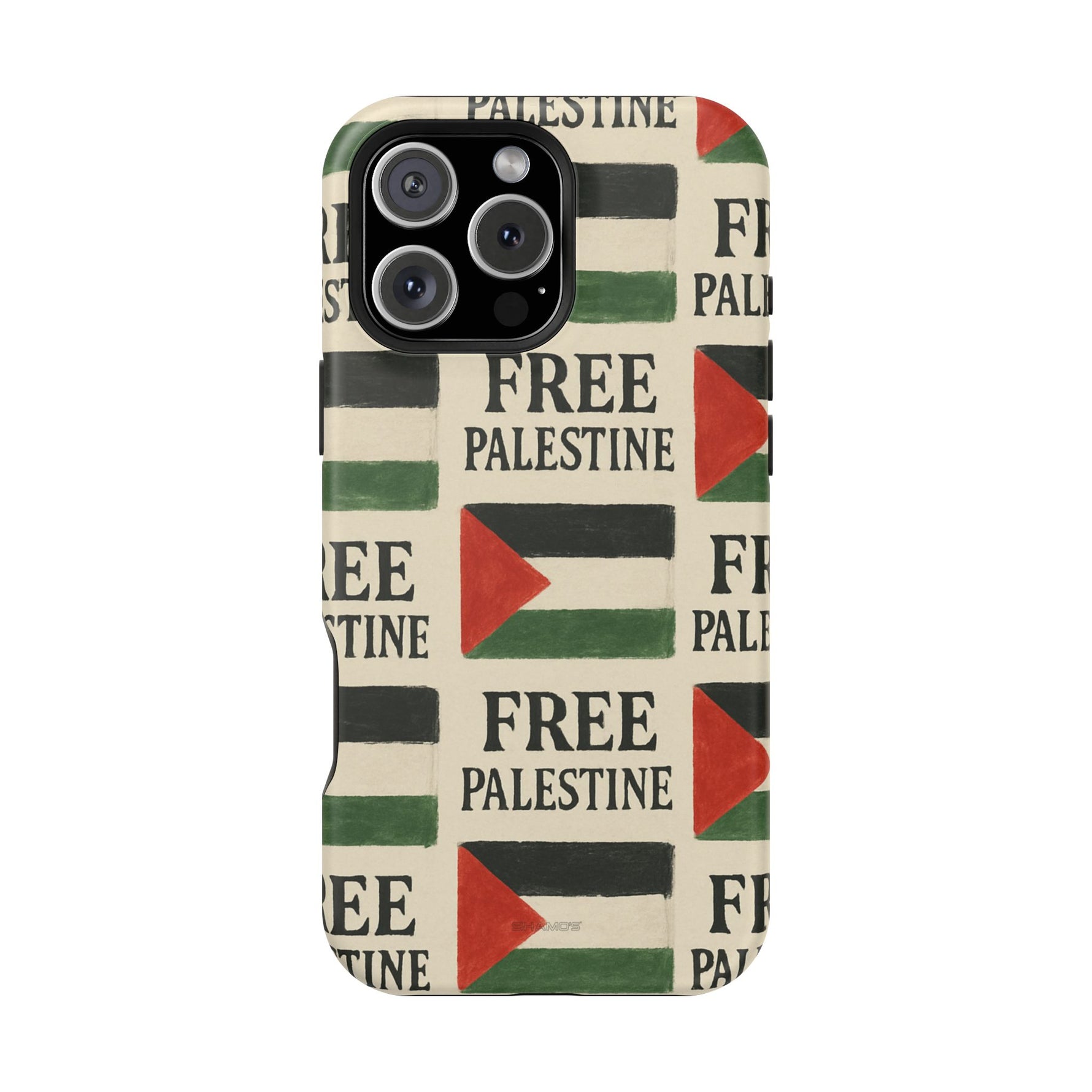 Palestinian Flag Tough Phone Case — Magnetic Impact-Resistant