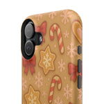 Candy Cane & Gingerbread Holiday iPhone Case — Impact-Resistant  Shamo's