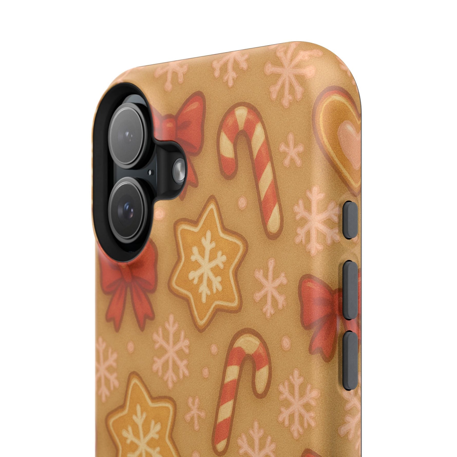 Candy Cane & Gingerbread Holiday iPhone Case — Impact-Resistant  Shamo's