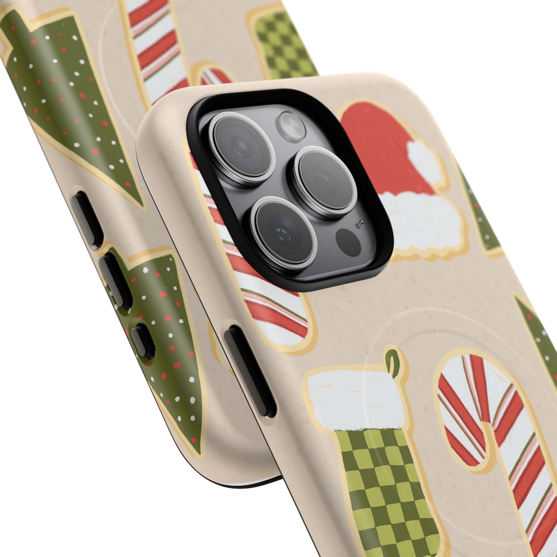 Festive Candy Cane Holiday iPhone Case | MagSafe  Shamo's