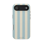 Blue Strips Pattern iPhone Case Compatible with MagSafe