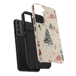 Winter Village Holiday Tough iPhone Case — Vintage Holidays & Snow Scene  Shamo's