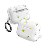 AirPods Case, French Petite Yellow Floral Protective Cover