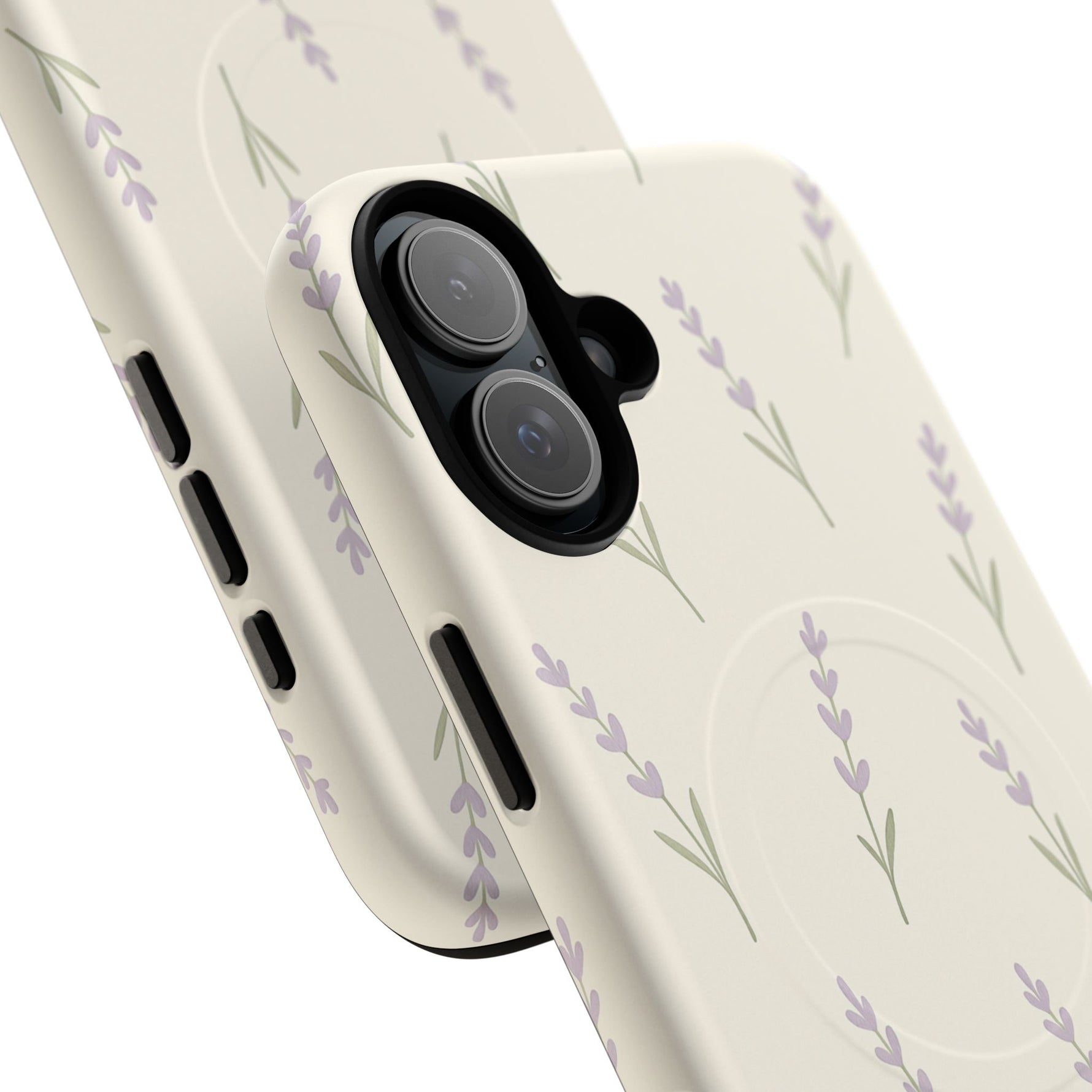 Lavender Minimal Bloom iPhone Case with MagSafe - Shamo's