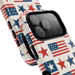 Patriotic American Flag iPhone Case | MagSafe