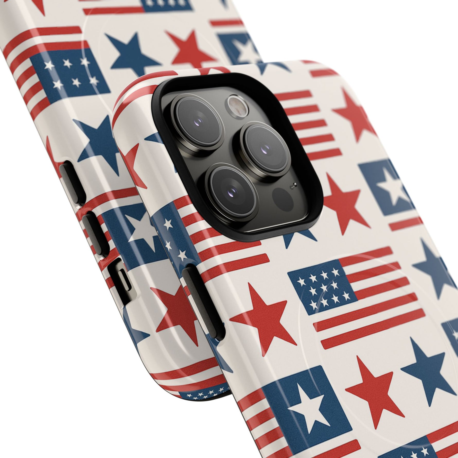 Patriotic American Flag iPhone Case | MagSafe